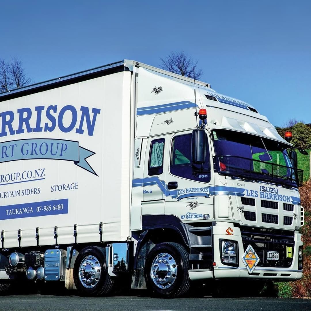 LHT Group curtainsider unit at the depot